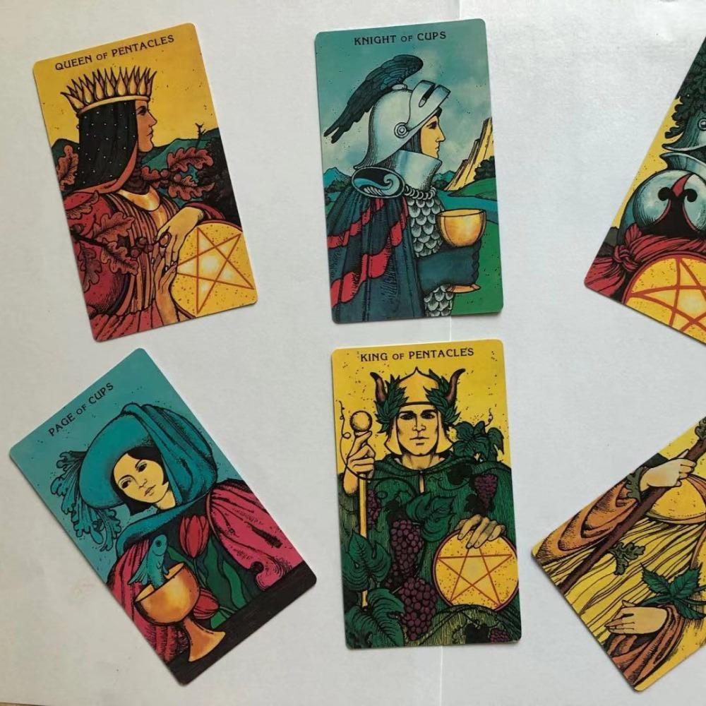 Mazzo di Tarocchi Morgan Greer con Guida per Principianti 78 Carte di Dimensioni Standard 12*7cm