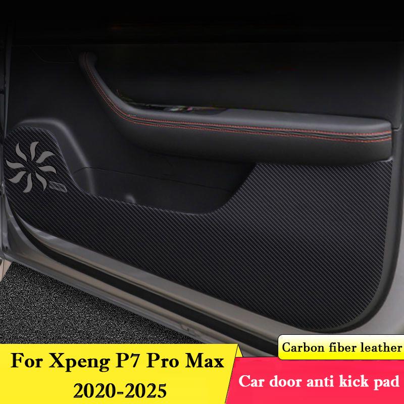 Für Xpeng Xiaopeng P7 Pro Max 2020-2026 Autotür Anti-Tritt-Matte Innenraum Schutzaufkleber Dekorativer Aufkleber Auto Zubehör