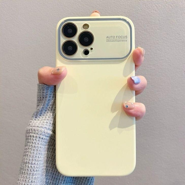 Silicone Phone Case for iPhone 15 ProMax- Liquid Silicone iPhone Cover with Large Window Drop-Resistant for Apple iPhone 15/14/13/12/11/XS