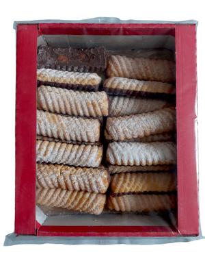 Shortbread koekjes 500g Gedraaid versierd
