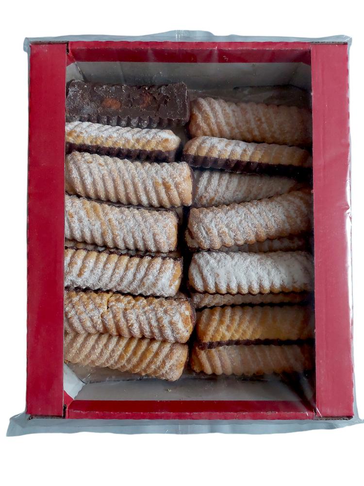 Shortbread cookies 500g Twisted decorated