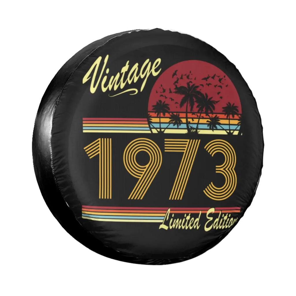 Vintage 1980 Limitovaná edice Kryt rezervního kola pro Suzuki Mitsubishi Ochranné kryty kol pro auto 14 palců 15 palců 16 palců 17 palců