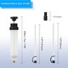 200CC Car Oil Fluid Extractor Portable Needle Tube Automotive Fuel Brake Liquid Extraction Transfer Filling Syringe Car Oil Pump