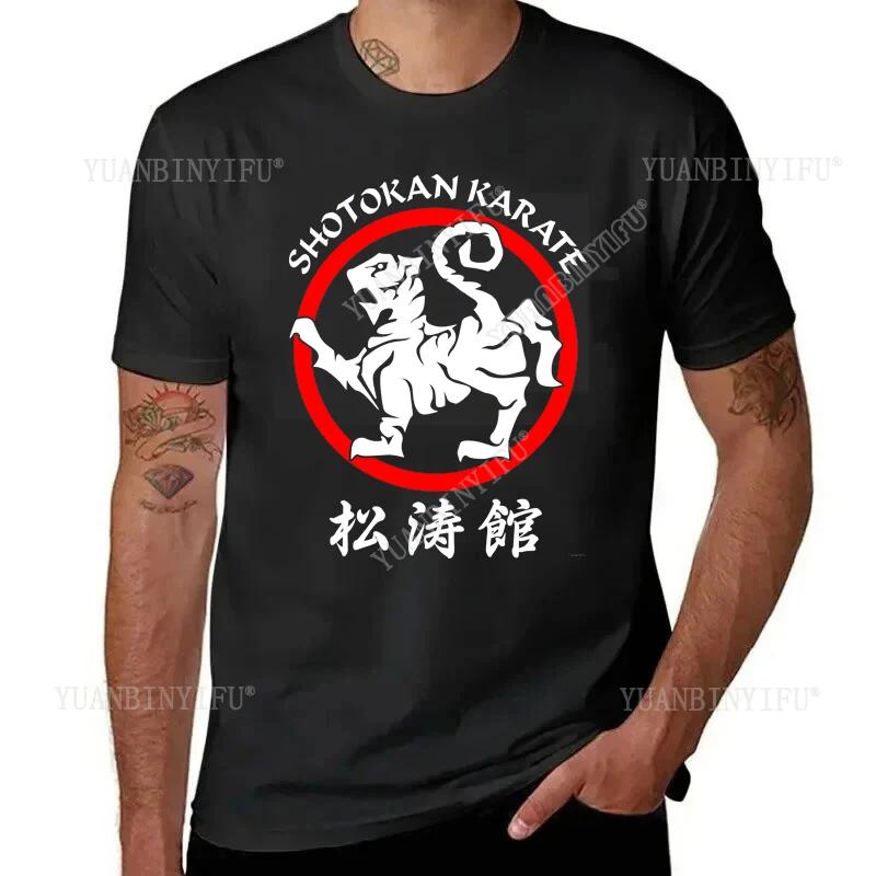 New Arrival Classic Shotokan Tiger Karate Big Logo MMA Mixed Martial Arts T-shirt Short-sleev  Unisex Shirt O-neck Hot Product