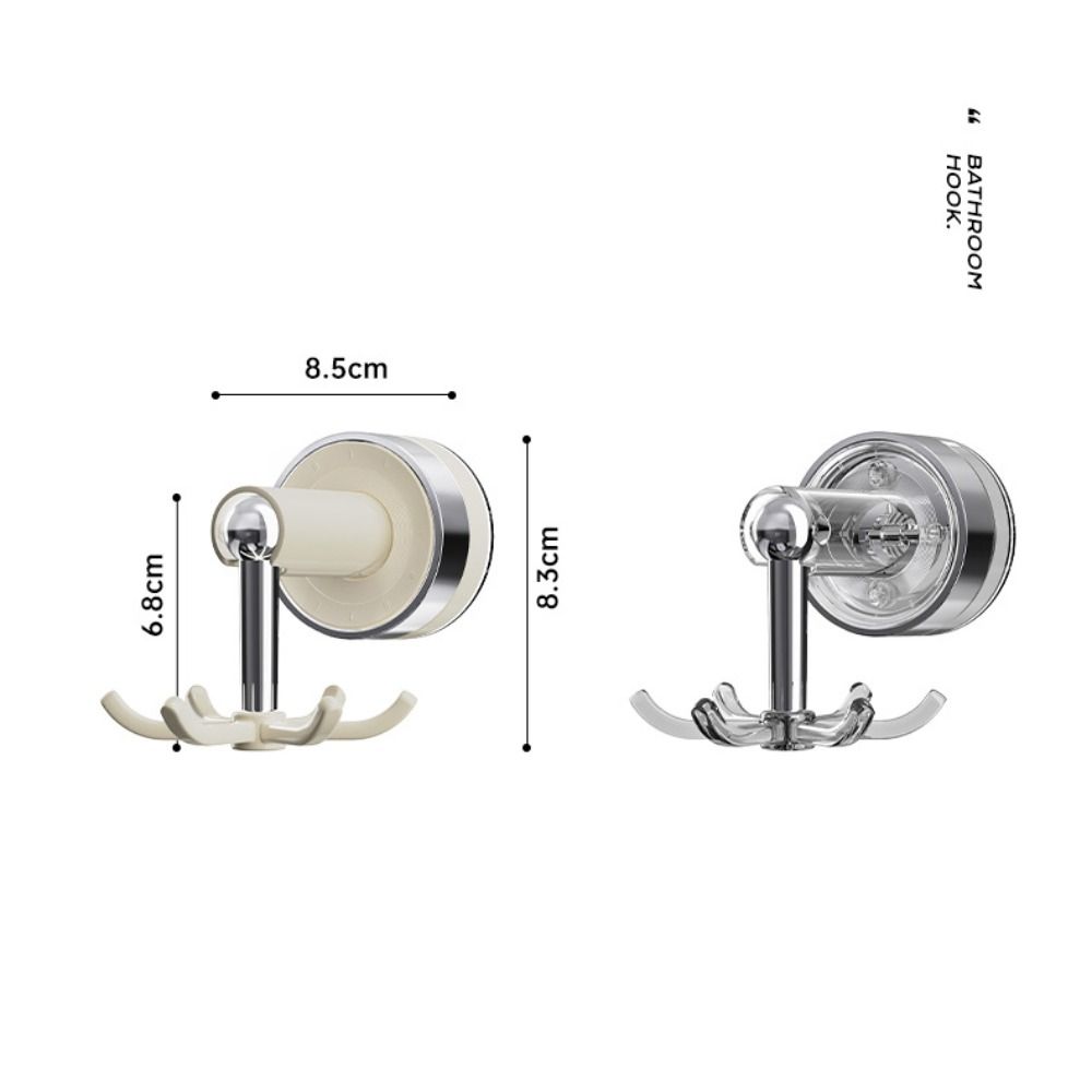 360 Rotatable Wall Mounted Hanger 6 Claw Hook Wall Hanging Hooks Cooking Accessories