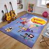 Phineas and Ferb Design Area Rug Personalized Name- Non-Slip, Soft & Cozy Floor Mat for Living Room, Office - Indoor/Outdoor Carpet