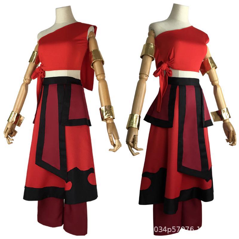 Kostýmy pro cosplay Avatar: Katara, Bumi, Aang, Azula, Korra Anime Herní Oblečení