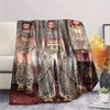 1pz Coperta in Flanella con Stampa Kpop Demon Hunters, Alta Qualità, Per Tutte le Stagioni, Decorazione per la Casa, Calore e Comfort, Perfetta per Regali di Natale