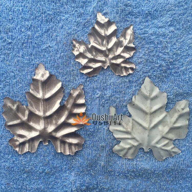 Wrought Iron Accents: Leaves & Flowers – A204 Grape Leaves (Large, Medium, Small)