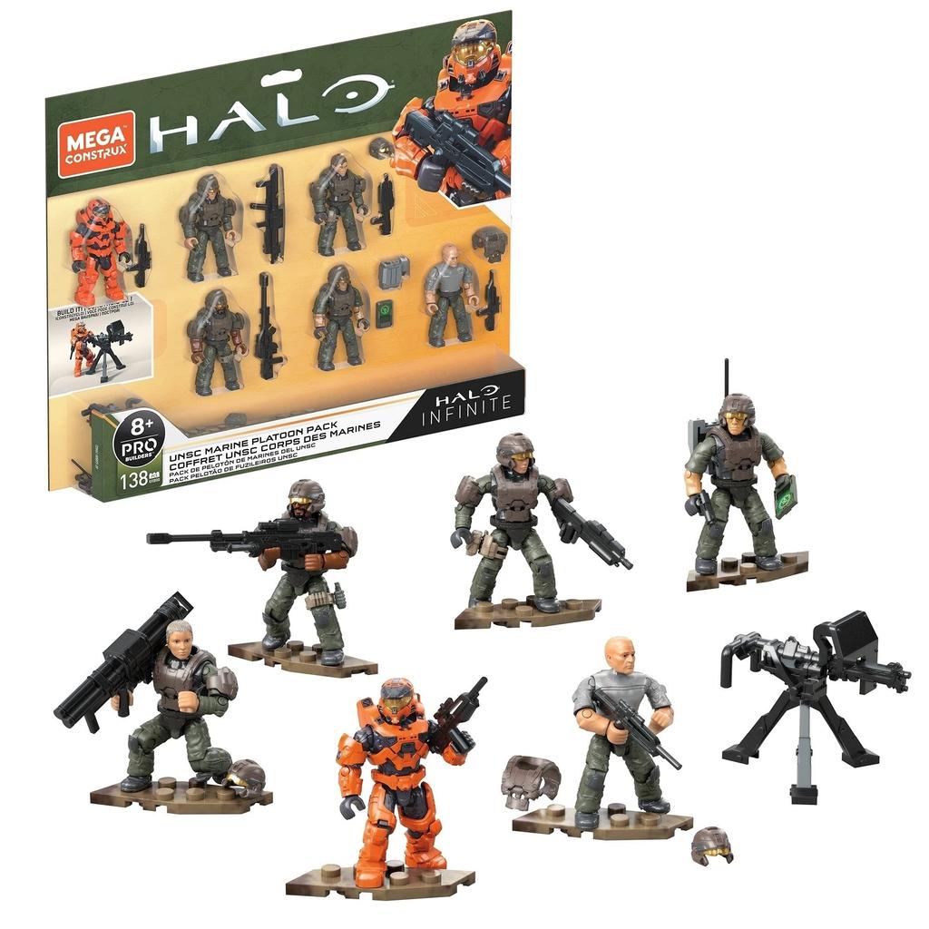 Mega Construx Halo Infinite UNSC Marine Platoon Pack