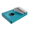 17 Key Kalimba Portable Thumb Piano Mahogany Wooden Body Musical Instrument( Mint Green)