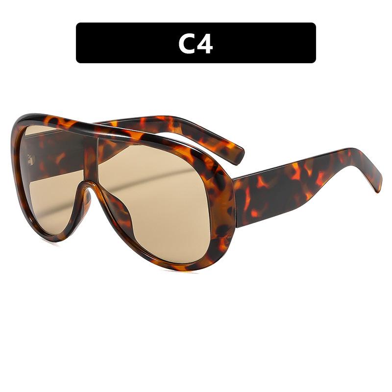2026 New One-Piece Lens Oversized Sunglasses Fashion Trendy Style UV400 for Music Festivals Streetwear Unisex Retro Design