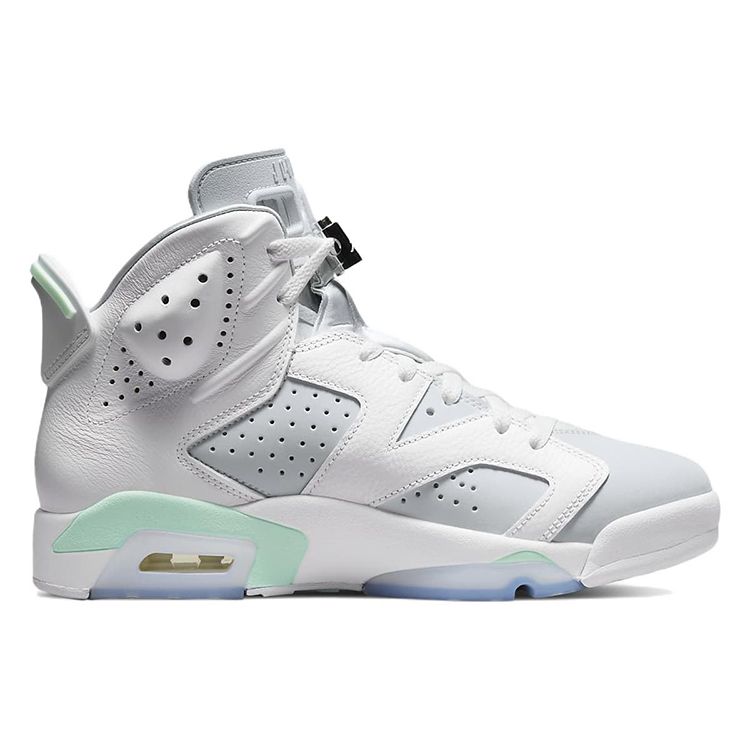 Air Jordan 6 Retro Mint Foam Women Sneakers White DQ4914-103