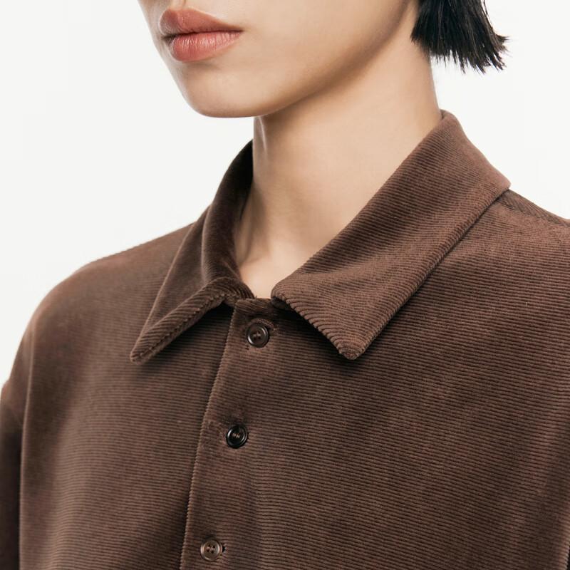 JNBY 24 Autumn Polo Collar Pullover Sweatshirt