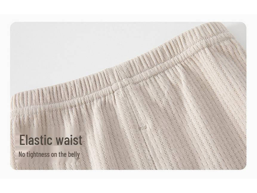 Newborn Baby Two-Piece Underwear Set - Tagless Spring & Autumn Homewear