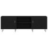 TV Cabinet Set 150 x 30 x 50 cm Black Oak Effect
