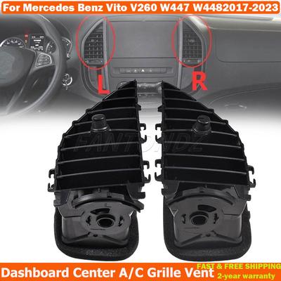 A4478300654 Grille d'aération centrale du tableau de bord Sortie d'air conditionné Pour Mercedes Benz Vito V260 W447 W448 A4478300454