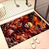Demon Slayer Print Rug, Washable Floor Carpet, For Entryway Dorm Laundry Room Office Study, Home Decor Birthday Christmas Gift
