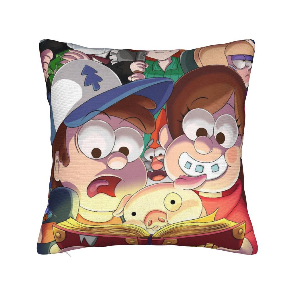 Decorative Pillowcases GGravity Falls Merch Chair  Throw Pillow Case Cover Zipper Multiple Sizes