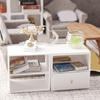 Simulation Doll House Furniture Mniature Storage Cabinet Unit Model Figurine For 1/12 Scale Model Scene Display Props