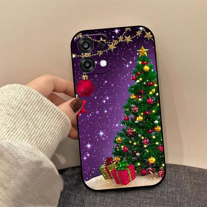 Case For OPPO A6 Pro F31 5G CPH2781 Christmas Painting Phone Cover Shockproof Silicone Soft TPU Fundas For OPPO A6Pro 4G CPH2799