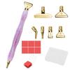 Diamond Painting Rhinestone Pen with Threaded Metal Tip for DIY Embroidery