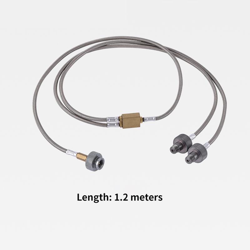 

BRS-17E01 Divide into two external trachea Gas adapter extension hose gas stove adapter outdoor camping stove adapter