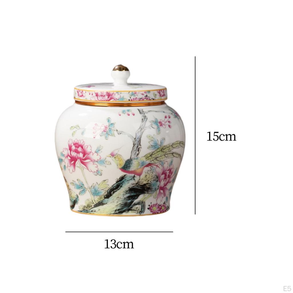 Artisanal Ceramic Tea Canister for Gourmet Loose Leaf Teas
