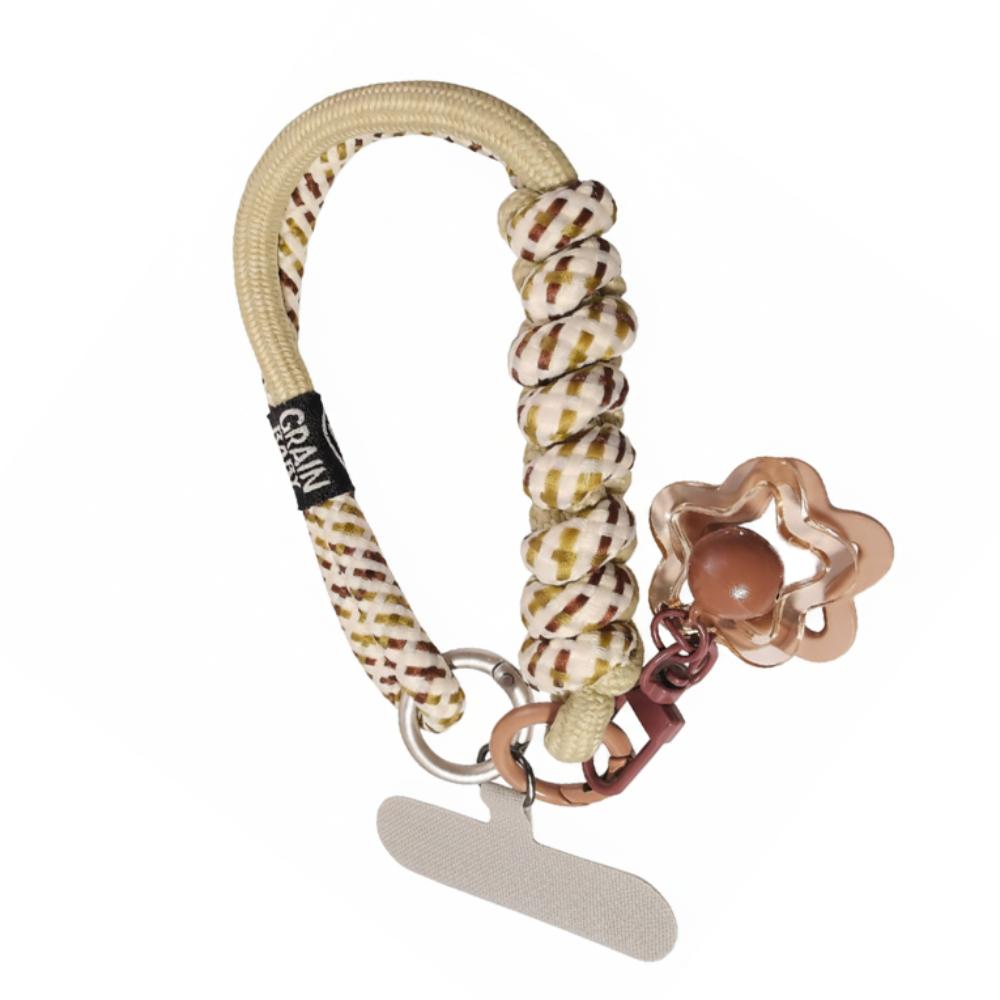 Star Keychain Woven Phone Strap Detachable Mobile Phone Charm Mobile Phone Lanyard Lanyard Patch