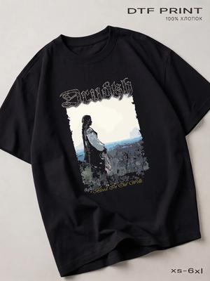Black T-shirt Drudkh (Drudkh), Metal Back In