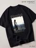 Black T-shirt Drudkh (Drudkh), Metal Back In