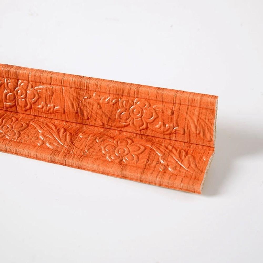 Self-adhesive Baseboard Embossed Wall Waist Line Wall Sticker Corner Wallpaper Edge Strip Stickers
