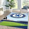 Love Chelsea Football Club Logo Square Rugs Are a Great Choice for Living Rooms, Bedrooms, Home Décor, and As Gifts.