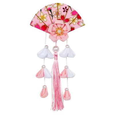 OTAKUMARKET Hair Ornament for Shichi-Go-San, 3-7 Year Olds, Hakama, Japanese Style, Kimono, Graduation, Yukata, Coming-of-Age Ceremony, Furisode,
