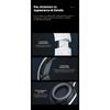 Onikuma B100 Wearable Wired Gaming Headset with Flexible Mic LED Lights Wireless  Earphone Dynamic RGB Lighting Effect 3 Mode Headphones