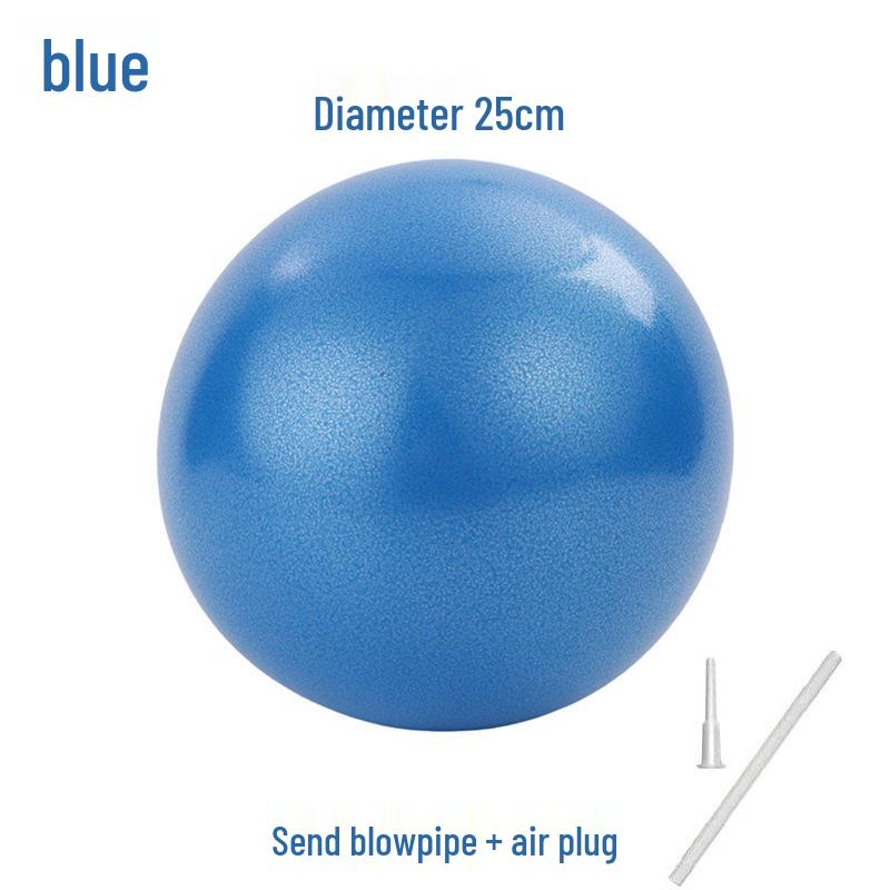 Explosion-proof 25cm Wheat Straw Pilates Ball for Yoga, Fitness, and Postpartum Exercise