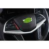 Matte Silver Steering Wheel U Type Cover Trim 1Pc Fit For Cadillac XT5 2017~