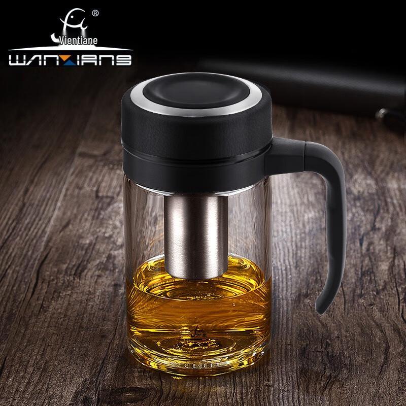 Wanxiang U210 Glass Mug with Handle
