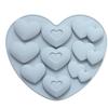 9 Heart Shaped Jelly White Jelly Epoxy Love Custard Pudding Mousse Candle Cake Silicone Mold Home Gourmet Products