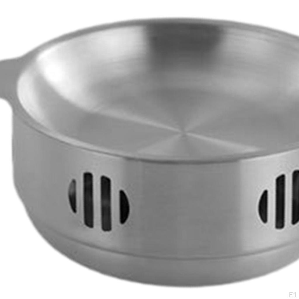 BBQ Warming Dry Pot Nabe Griddle Pan for Kitchen Picnic Camping Restaurant