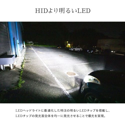 HID Shop H4 LED Headlight 28400cd (Candela) Explosive White 6500k Vehicle Inspection Compatible 12V 24V Built-in Driver Easy Installation I Series 2 P