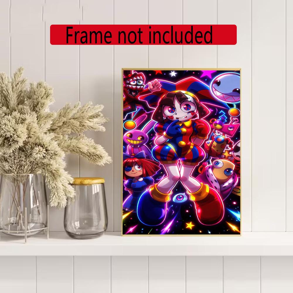Tadc Pomni 5D Diy Diamond Painting Round Diamond Mosaic Suitable For Beginners Diamond Painting Rhinestones Gift Frameless