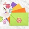 Roll-shaped flower-shaped decorative stickers for gift boxes - PVC self-adhesive labels - 500 stickers