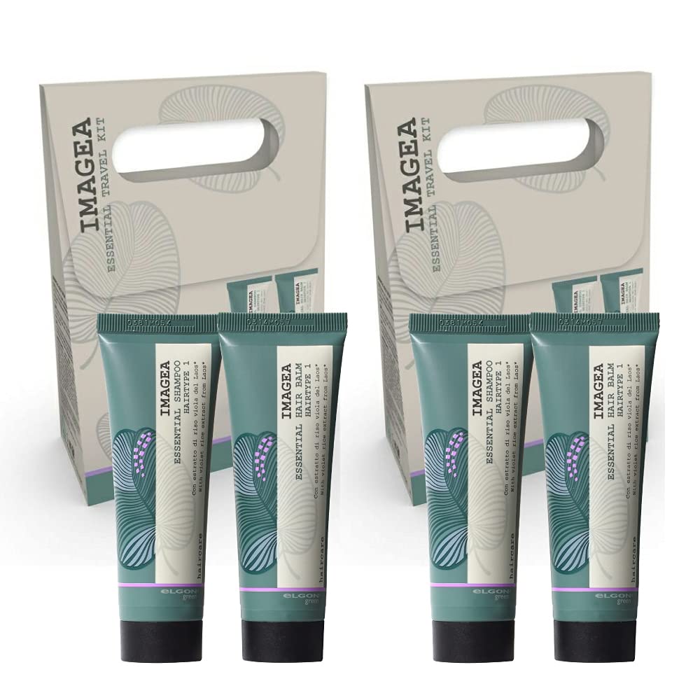 

eLGON Imager Essential Travel Kit (Shiny Hair) Organic Superfoods, Salon Exclusive, Value 2-Box Set