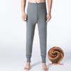 Men's Fleece-Lined Thermal Wool-Feel Winter Trousers