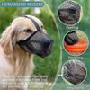 Dog Muzzle Soft Nylon Muzzle - Adjustable Breathable Mesh Muzzle, Dog Mask, Mouth Cover For Anti-biting Anti-barking Licking Cover
