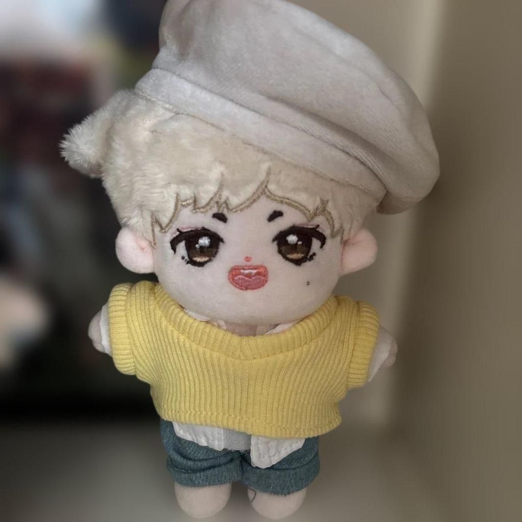 Used SEVENTEEN Mingyu 15cm Doll Stuffed Toy
