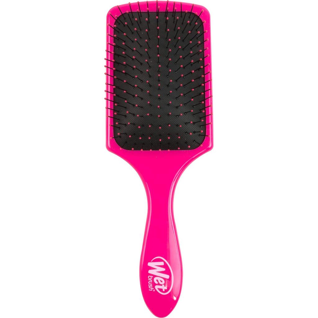 WetBrush Paddle Detangler Hair Brush Pink - Tangle-Free Wet & Dry Hair Styling Tool, Gentle on Scalp, 1 Piece
