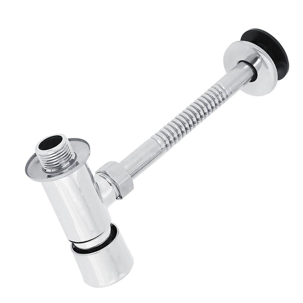 Water Leak Proof Flush Valve Zinc Alloy Urinal Flush Valve Durable Toilet Flush Valve Office