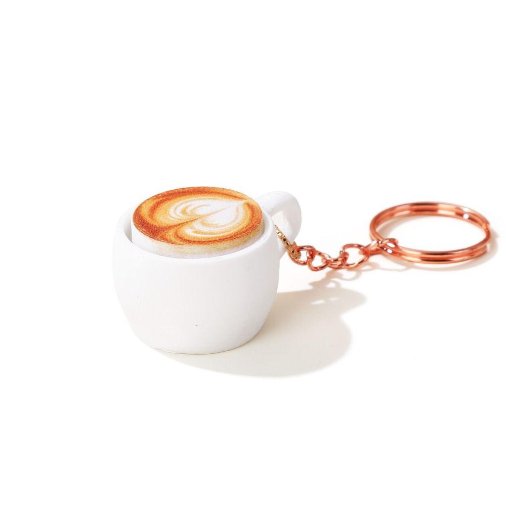 Portable Simulation Food Keychain Food Props Funny Keyring Creative Bag Pendant  Bag Decoration